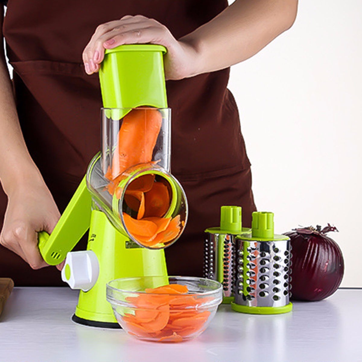 Compact Multifunctional Vegetable Grinder