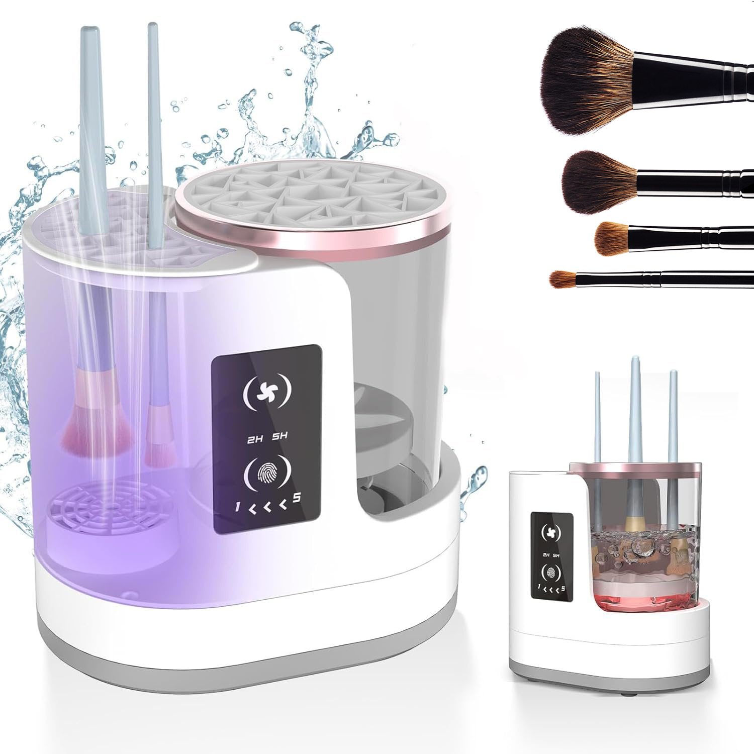 Advanced Makeup Brush Cleaning Station