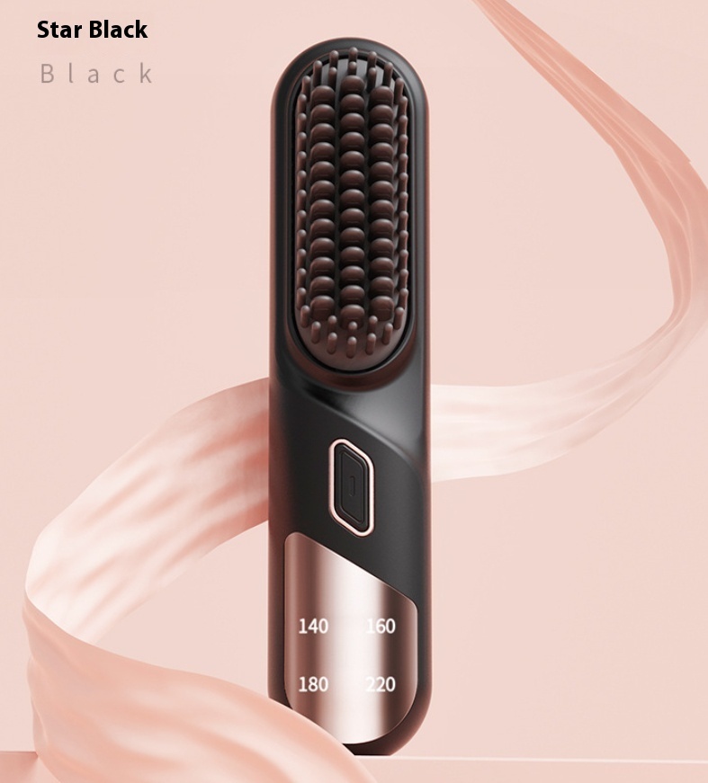 Cordless Versatile Hair Straightening Brush - Image 10