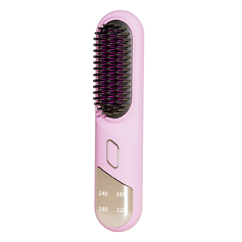 Cordless Versatile Hair Straightening Brush - Image 4