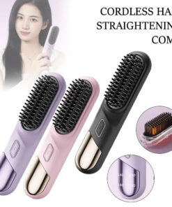 Cordless Versatile Hair Straightening Brush