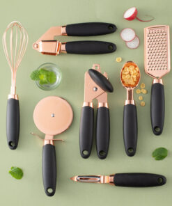 Rose Gold Stainless Steel Kitchen Utensil Set
