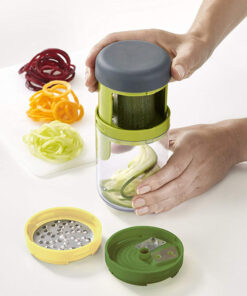 Alternative view of Green Plastic Vegetable Cutter