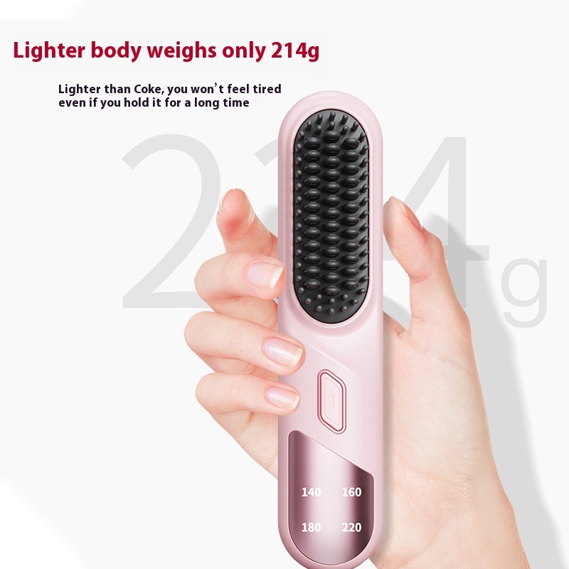 Cordless Versatile Hair Straightening Brush - Image 3