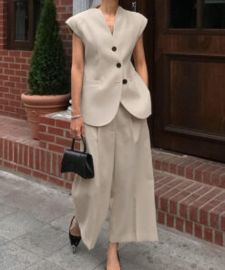 Alternative view of Elegant Daily Wear Khaki Set