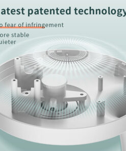 Alternative view of New Arrival Portable 800ml H2O Anti-Gravity USB Air Water Droplet Cool Mist Smooth Sailing Aromatherapy Humidifier for Bedroom