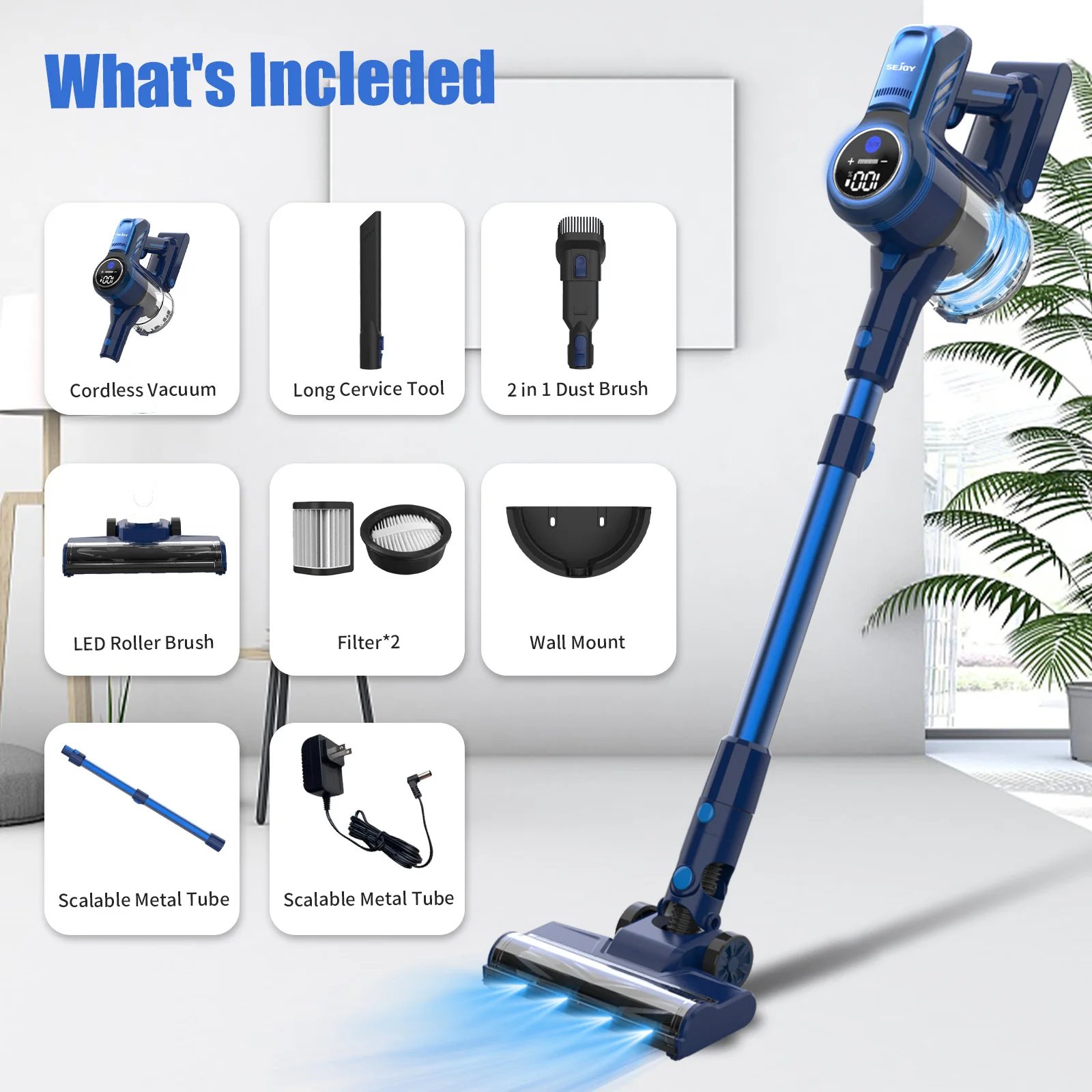 SEJOY Cordless Vacuum Cleaner - Image 6