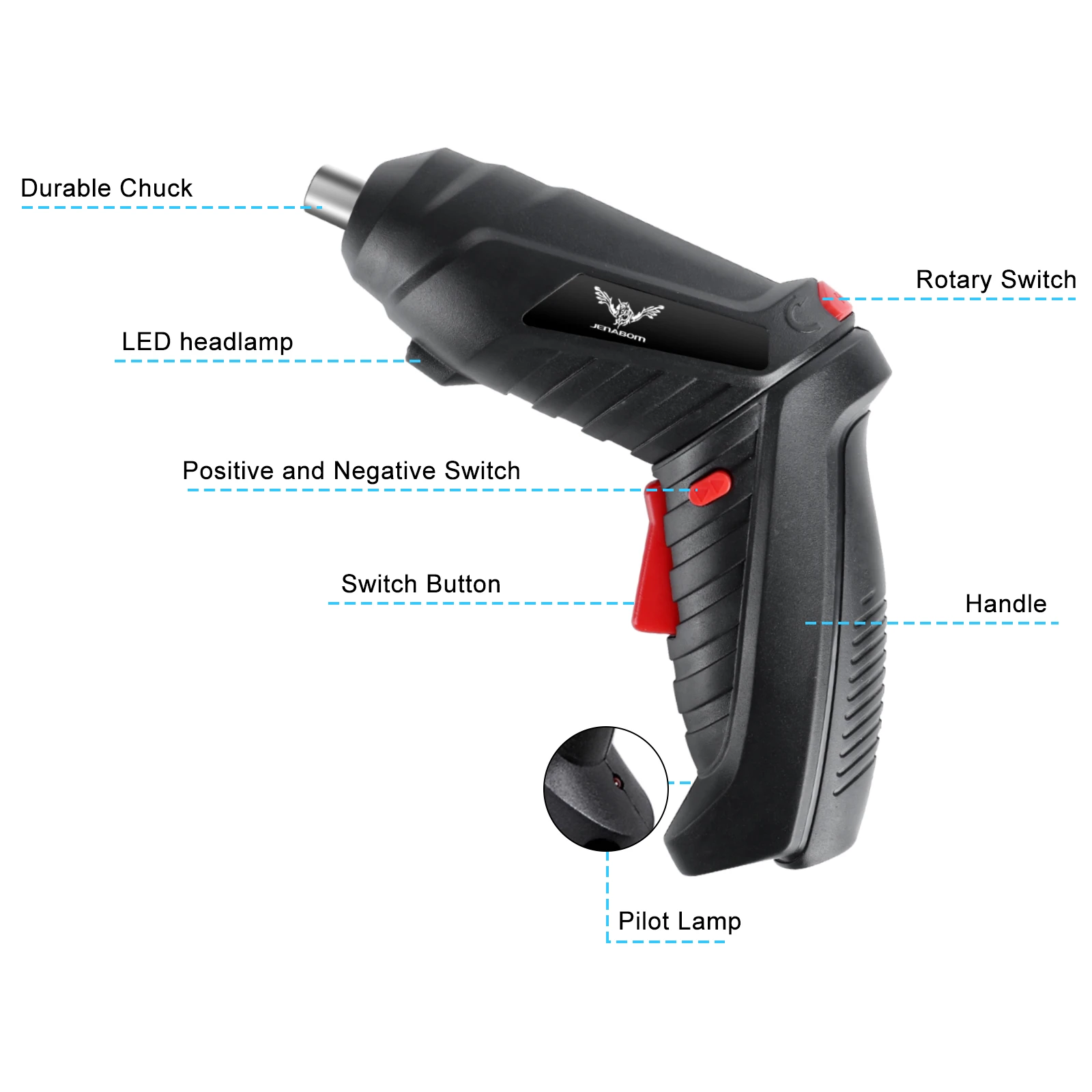 JENABOM Cordless Screwdriver - Image 2