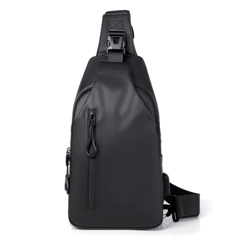Versatile Unisex PU Bag with USB Ports