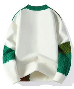 Alternative view of Men's Casual Patchwork Pullover