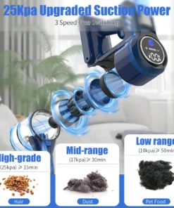 Alternative view of SEJOY Cordless Vacuum Cleaner