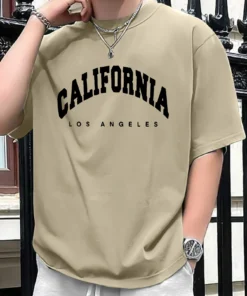 Men's All-Season Casual Cotton T-Shirt